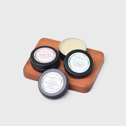 Bundling Package Healing Balm (Headache Relief, Cold and Flu Balm, All Purpose Balm)